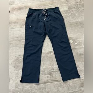 Figs Women's Kade Scrub Pants. Size L. PO 3013. Color Dark Harbor